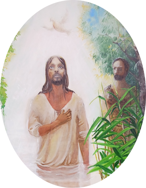 Jésus et Jean Baptiste, son témoin (Jean 1, 6-7)
