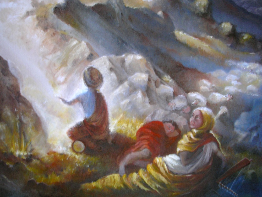 Histoire du tableau - L'annonce aux bergers (Luc 2, 8 - 14)