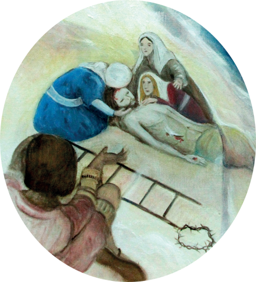et à toi-même une épée te transpercera l'âme, afin que les pensées de beaucoup de cœurs soient dévoilées. (Luc 2, 35)
