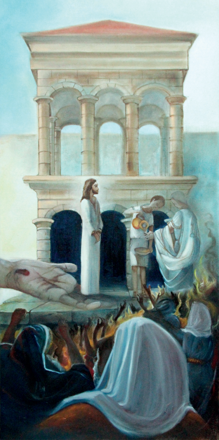 Station 1 : Jésus est condamné à mort