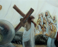 8e station : Jésus console les filles de Jérusalem
