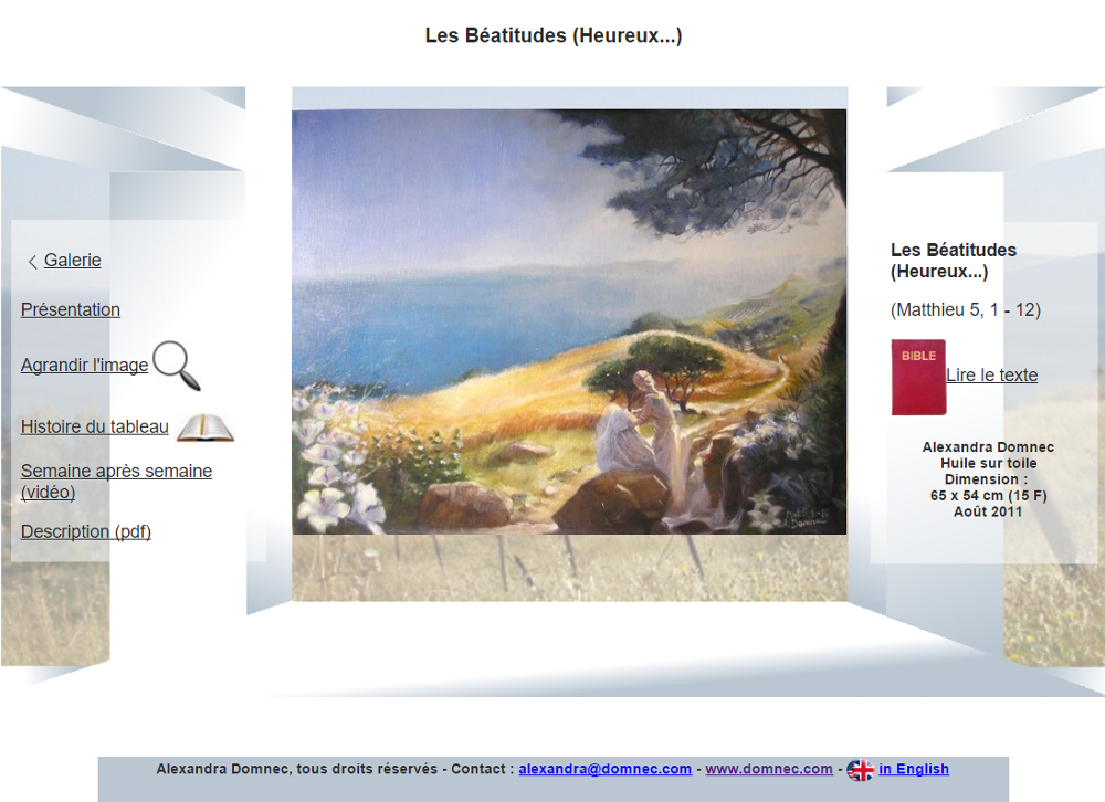 Groupe Scolaire Montalembert, la foi par les arts (support)