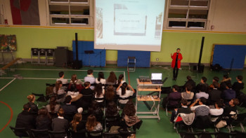 Conf&eacute;rence, exposition, visite guid&eacute;e et cr&eacute;ation d'une fresque - Groupe Scolaire Montalembert &agrave; Courbevoie (92)