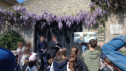 Station 5 du Chemin de croix itin&eacute;rant des enfants