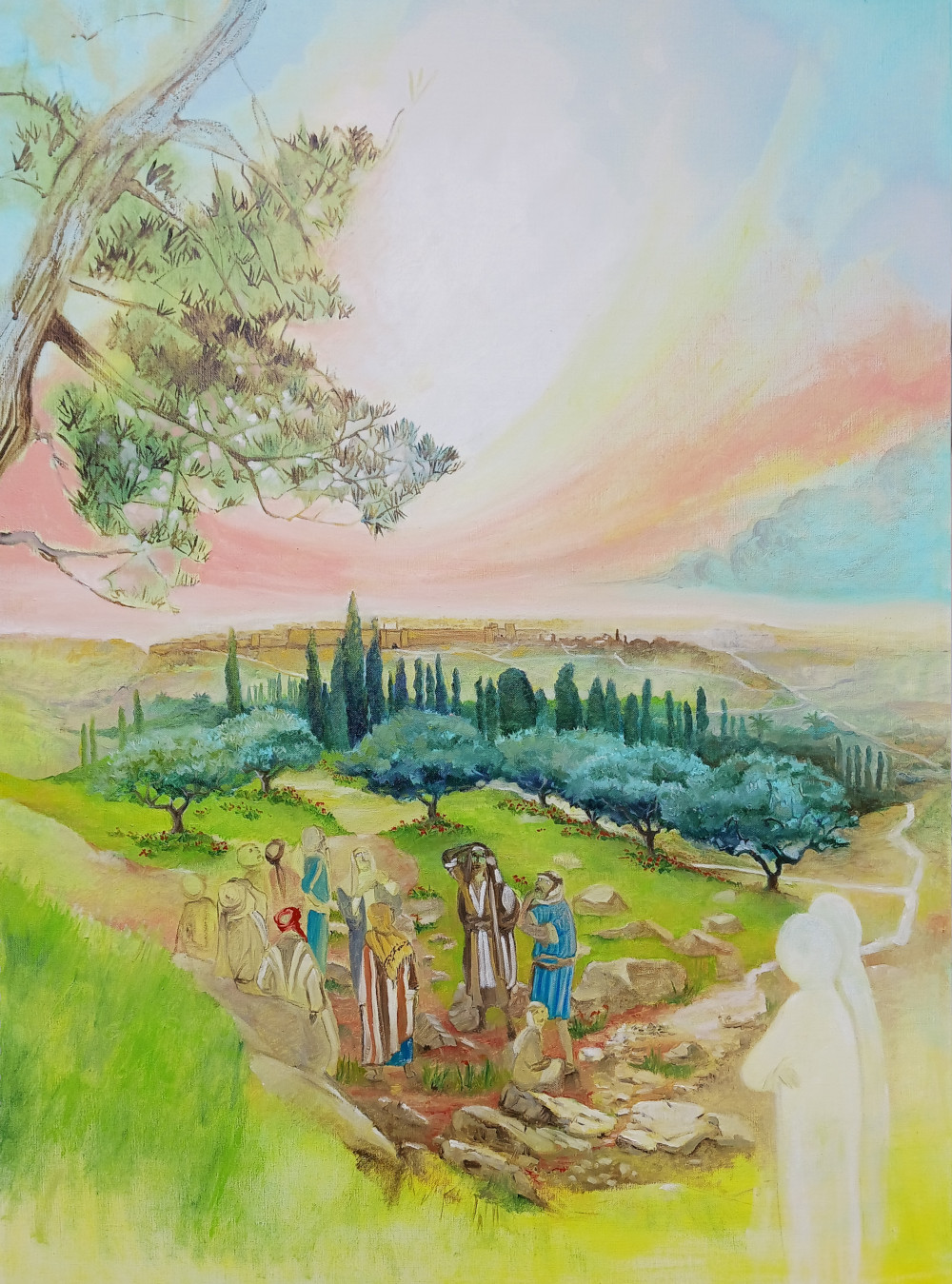 Atelier (14/07/24) : Ascension de J&eacute;sus (Actes 1, 1 - 12)