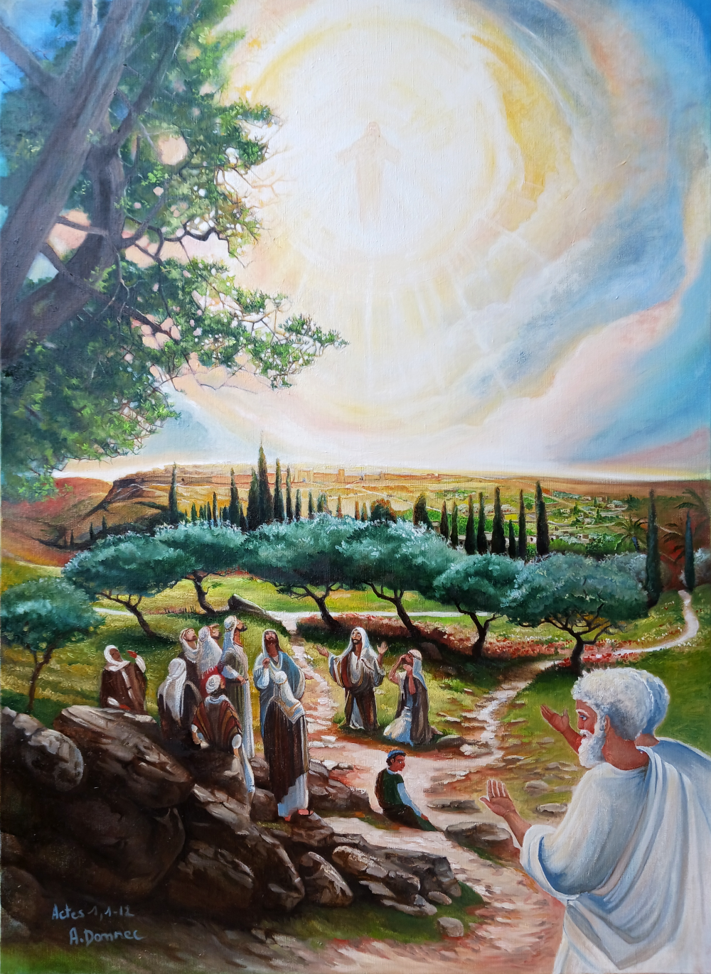 Atelier (19/10/25) : Ascension de J&eacute;sus (Actes 1, 1 - 12)