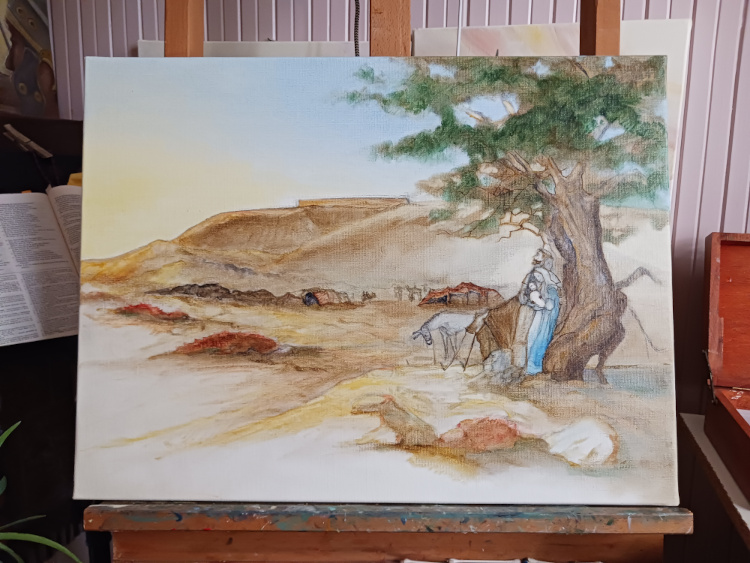 Fuite en Egypte (Matthieu 2, 13-15)