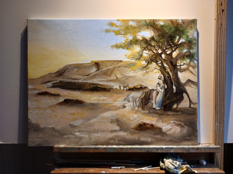 Fuite en Egypte (Matthieu 2, 13-15)