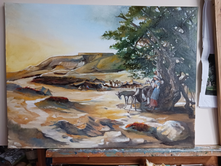 Fuite en Egypte (Matthieu 2, 13-15)